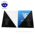 Custom Printing Art Paper 2 Pockets File Folder